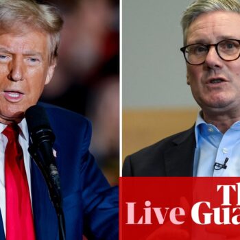 Starmer congratulates Trump and says ‘we stand shoulder to shoulder’ – UK politics live