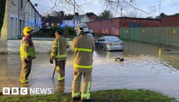 Storm Bert: Flood warnings in place after man dies