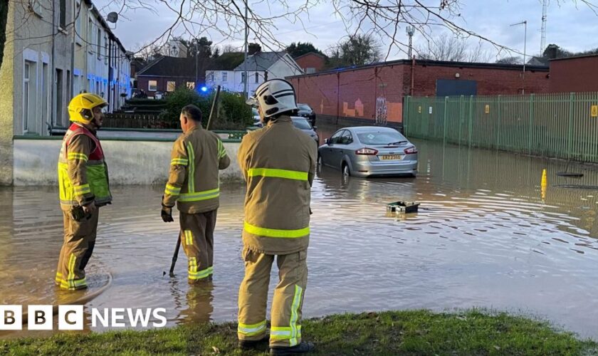 Storm Bert: Flood warnings in place after man dies