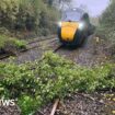 Storm Bert causes widespread rail disruption