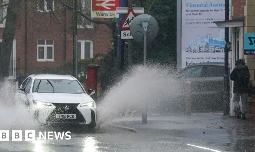 Storm Conall to bring more rain to parts of England and Wales