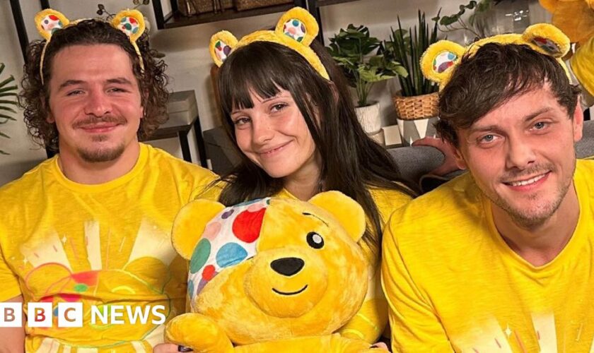 Strictly and Outnumbered stars help Children in Need