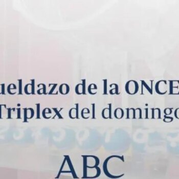 Sueldazo de la ONCE y Triplex del domingo domingo, 24 de noviembre de 2024