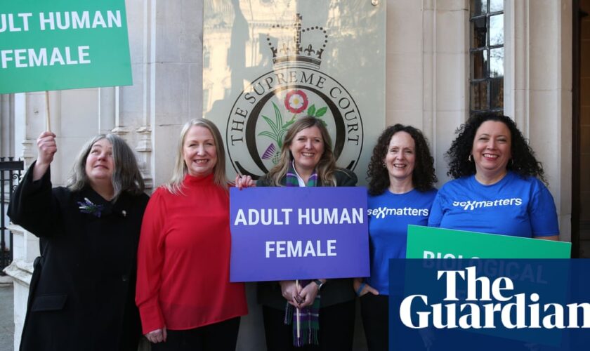 Supreme court asked to recognise ‘facts of biological reality’ in gender representation case