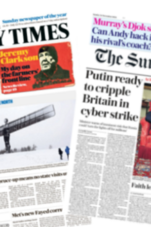 The Papers: 'Two thirds back assisted dying' and 'Putin ready to cripple Britain'