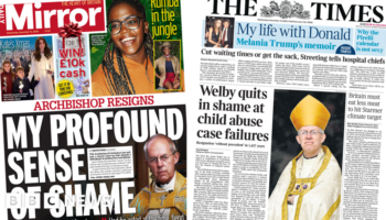 The Papers: Welby quits and hospital chiefs get waiting times warning