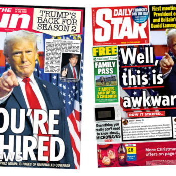 The Papers: 'You're rehired' and 'Well, this is awkward!'