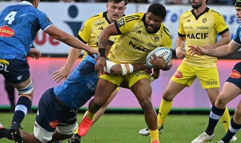 Top 14 : La Rochelle chute à Castres, Clermont s’impose à Lyon, Toulouse corrige Perpignan