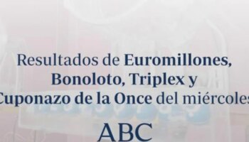 Triplex, Bonoloto y Cupón de la Once: comprueba los resultados de las loterías que se celebran el miércoles, 20 de noviembre de 2024