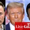 Trump’s Musk and Ramaswamy appointments spark conflict of interest fears – US politics live