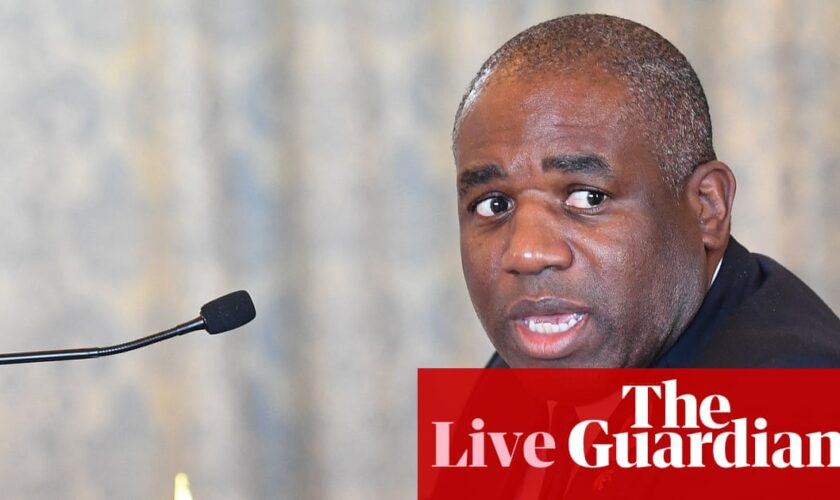 UK must seize ‘opportunities’ of Trump presidency, says David Lammy – politics live