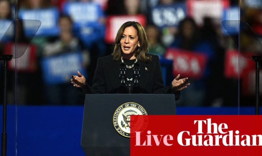 US election 2024 live updates: Harris ends campaign promising to ‘get to work’; Trump to address Michigan rally