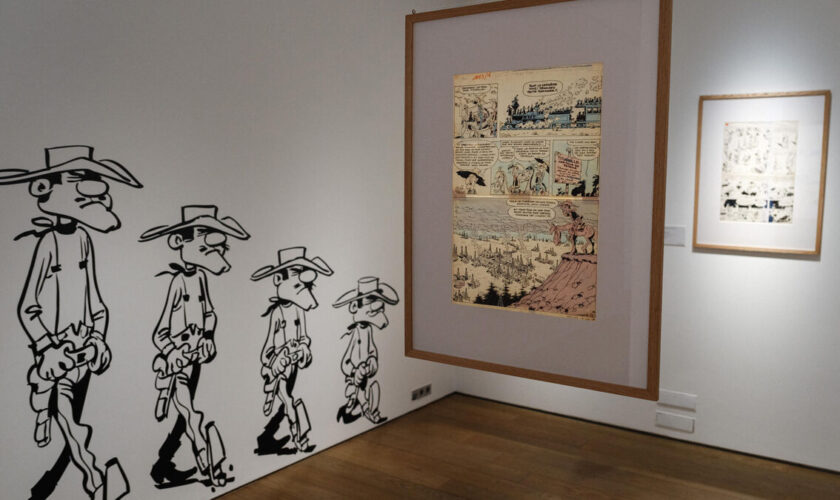 « Un événement unique et exceptionnel » : Lucky Luke et Morris s’exposent gratuitement près des Champs-Élysées