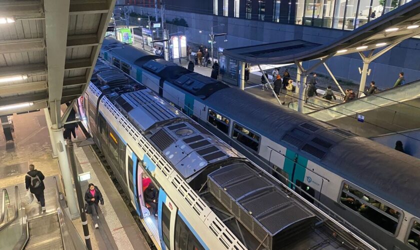 Un homme percuté par un RER en gare de Nanterre-Université lors d’une intervention d’agents de sécurité de la RATP