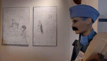 Val-d’Oise : l’expo qui fait parler les poilus dessinés sur les murs de Viarmes pendant la Grande Guerre