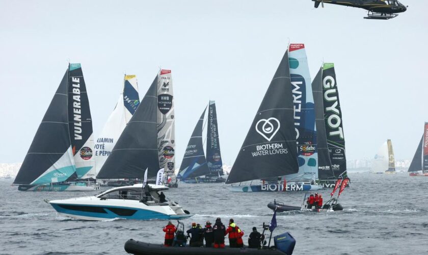 Vendée Globe : le départ de la 10e édition a été donné au ralenti