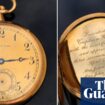 Watch given to captain who saved 700 Titanic passengers sells for £1.56m