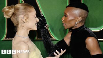 Wicked stars take to the green carpet for European premiere