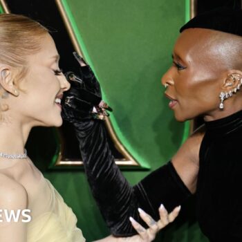 Wicked stars take to the green carpet for European premiere