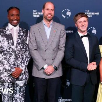 William announces Earthshot winners in Cape Town