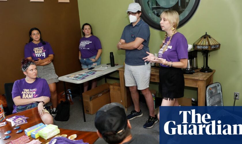 ‘I try not to get my hopes up’: campaigners make final push to save abortion rights in Florida