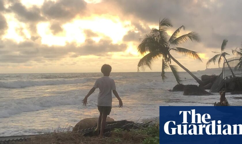 ‘Moving to the mountaintops’: rising seas displace tens of thousands in Papua New Guinea