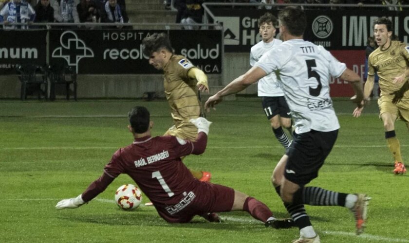 0-1: La Balompédica le aguantó con épica a la Real Sociedad, pero Brais Méndez decidió en la prórroga