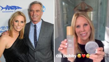 Cheryl Hines shares video of RFK Jr. naked in shower to promote self-care product company: 'Oh Bobby'