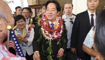 Protest aus Peking: Taiwans Präsident Lai landet auf Hawaii