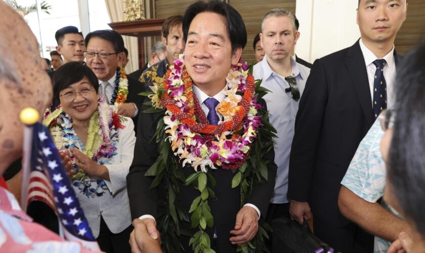 Protest aus Peking: Taiwans Präsident Lai landet auf Hawaii