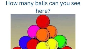 People struggle to work out how many balls there are in deceptive optical illusion