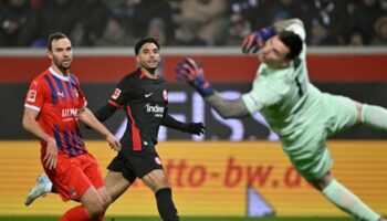 Fußball-Bundesliga: Eintracht Frankfurt überzeugt mit klarem Sieg 1. FC Heidenheim