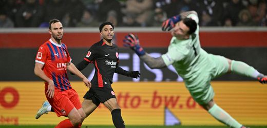 Fußball-Bundesliga: Eintracht Frankfurt überzeugt mit klarem Sieg 1. FC Heidenheim