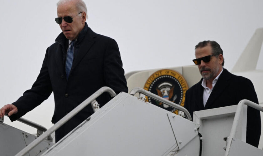 Joe Biden gracie son fils Hunter pour des affaires de fraude et détention illégale d'arme à feu