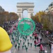 Pour « Squid Game » saison 2, un terrain géant de « 1, 2, 3, Soleil » installé sur les Champs-Élysées