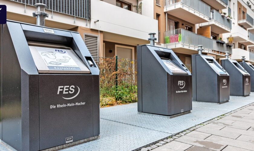 Frankfurt führt Unterflurcontainer für Hausmüll ein