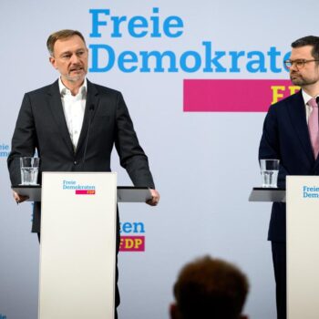 FDP: Lindner und Buschmann kündigten Aufarbeitung interner Fehler an