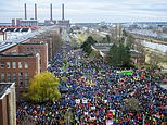 Revolt at Volkswagen: Electric car crisis spreads to Germany as it plans to close factories for the first time in its HISTORY and thousands of workers go on strike