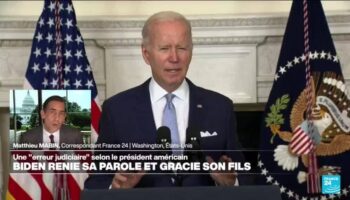 Joe Biden gracie son fils Hunter avant de quitter la Maison Blanche et renie sa parole