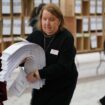 Counting continues for Ireland's General Election at Nemo Rangers GAA Club after Cork North Central candidate Mick Barry, for Solidarity, requested a recount. Picture date: Monday December 2, 2024.