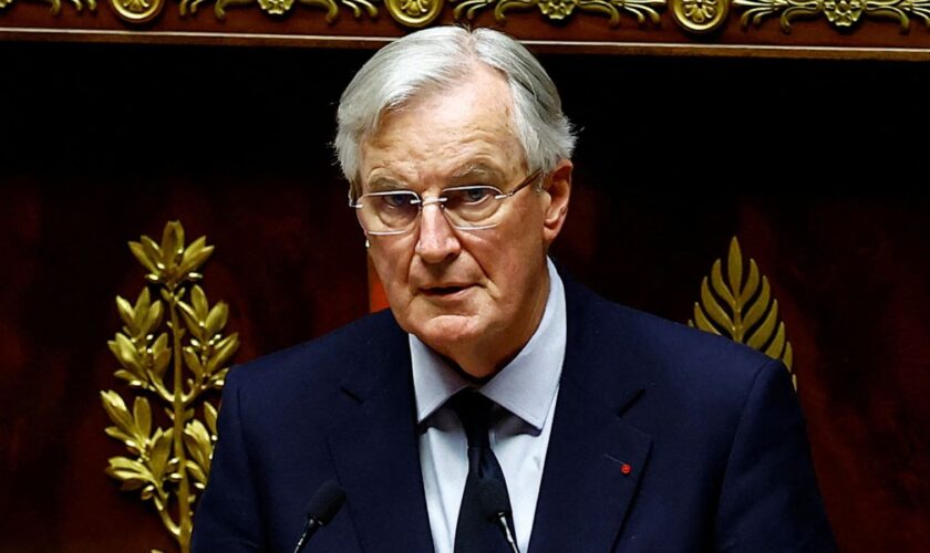 French Prime Minister Michel Barnier. Pic: Reuters