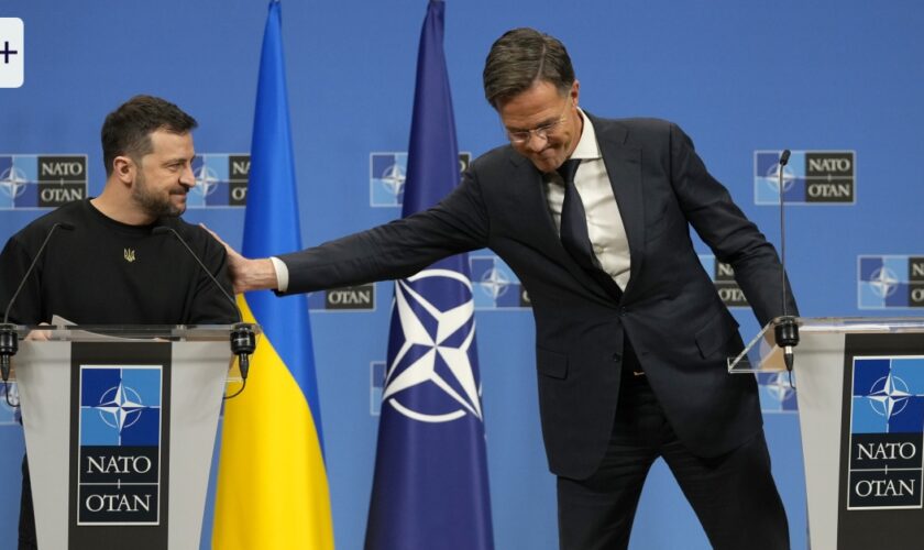 F.A.Z. Frühdenker: NATO-Minister beraten über Militärhilfe für die Ukraine