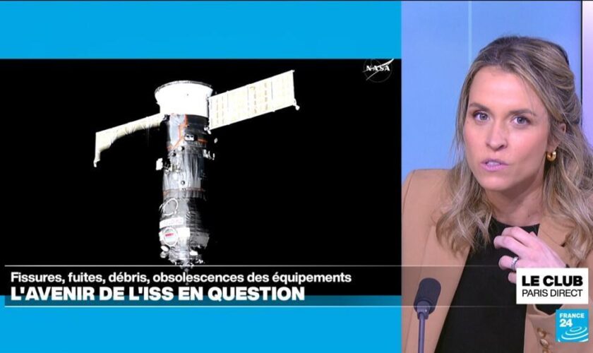 Fissures, fuites, débris, obsolescence... L'avenir de l'ISS en question