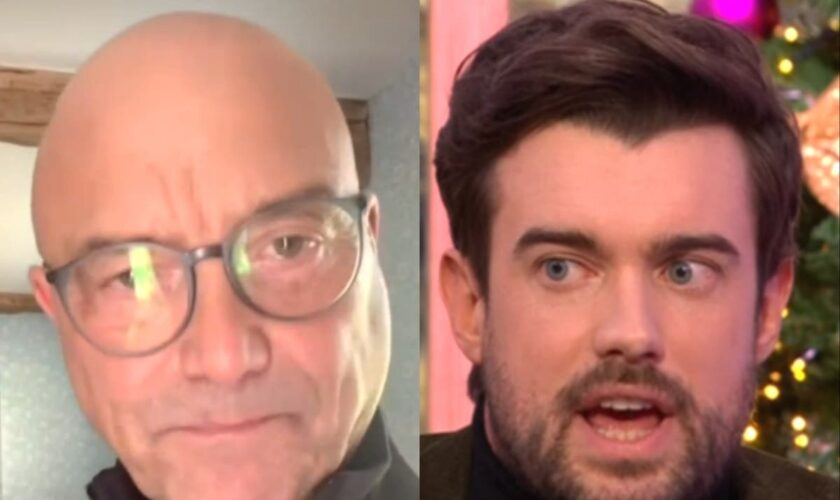 Jack Whitehall aims series of ‘awkward’ digs at Gregg Wallace during The One Show appearance