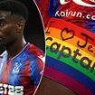 Premier League's LGBT rainbow civil war: Devout Christian England star Marc Guehi gets FA warning for scrawling 'I love Jesus' on equality armband, while Muslim star at rival club refused to wear his