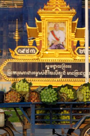 Phnom Penh in Cambodia, where the women were found in September. Pic: AP