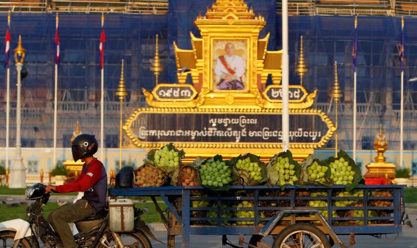 Phnom Penh in Cambodia, where the women were found in September. Pic: AP