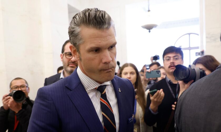 Will Pete Hegseth answer questions about his history with women — or will he take the other option?