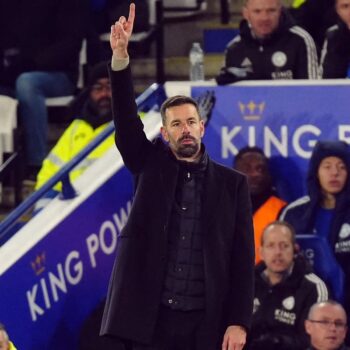 Cheers and beers for Ruud van Nistelrooy as Leicester reign starts with win