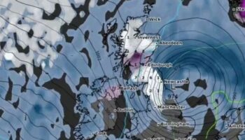 UK weather: New maps show exact date snow bomb will smash into Britain